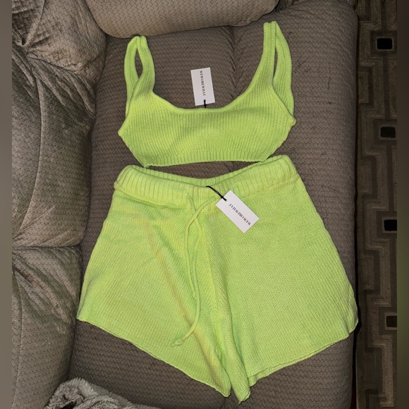 WeWoreWhat knit short set - new! - Picture 1 of 10